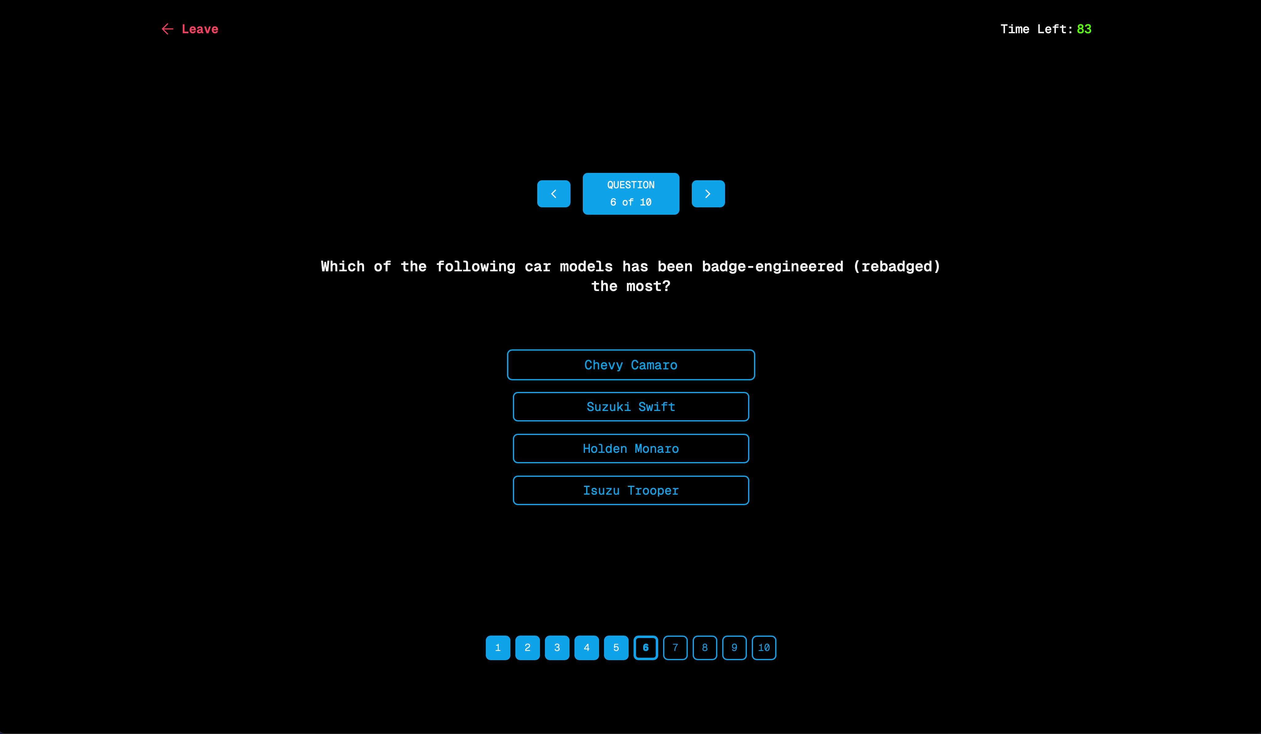 SvelteKit Trivia Web App_Image_4